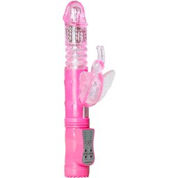 EasyToys - Vibromasseur rabbit papillon - Rose