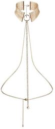 Collier en Mailles Métalliques Désir Métallique Or