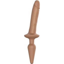 Gode Strap-on-Me Switch Plug-In S Camel