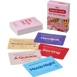 Sex Punch Cards - Coupons Érotiques en Anglais