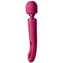 Kiku Vibromasseur à Double Extrémité Wand et Stimulateur Point G