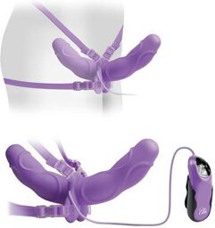 Double gode ceinture vibrant Fetish Fantasy Elite - 26cm