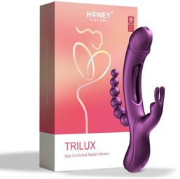 Trilux Rabbit 4 en 1 controlé par application - Violet