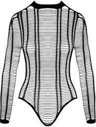 Body manches longues Noir