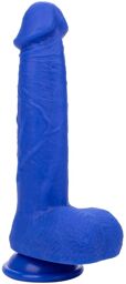 Gode vibrant Captain 16 x 4 cm Bleu