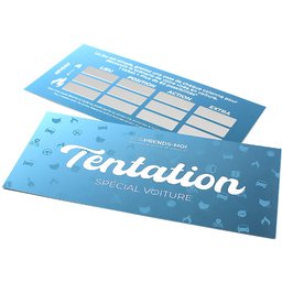 Carte à Gratter Tentation Spécial Voiture