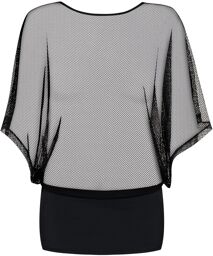 Robe resille punker Noir