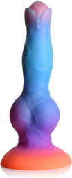 Space Cock - Alien Brille dans le Noir - Gode Silicone - 21.5 cm