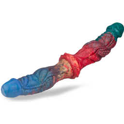 Double gode alien Slyvaar gode vaginal ou anal homme ou femme - Multicolore