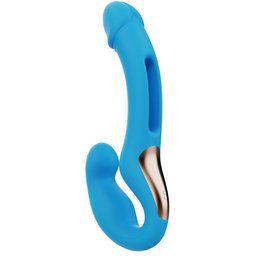 - Harmony Duo Strap-on sans harnais contrôlé par l'app Bleu
