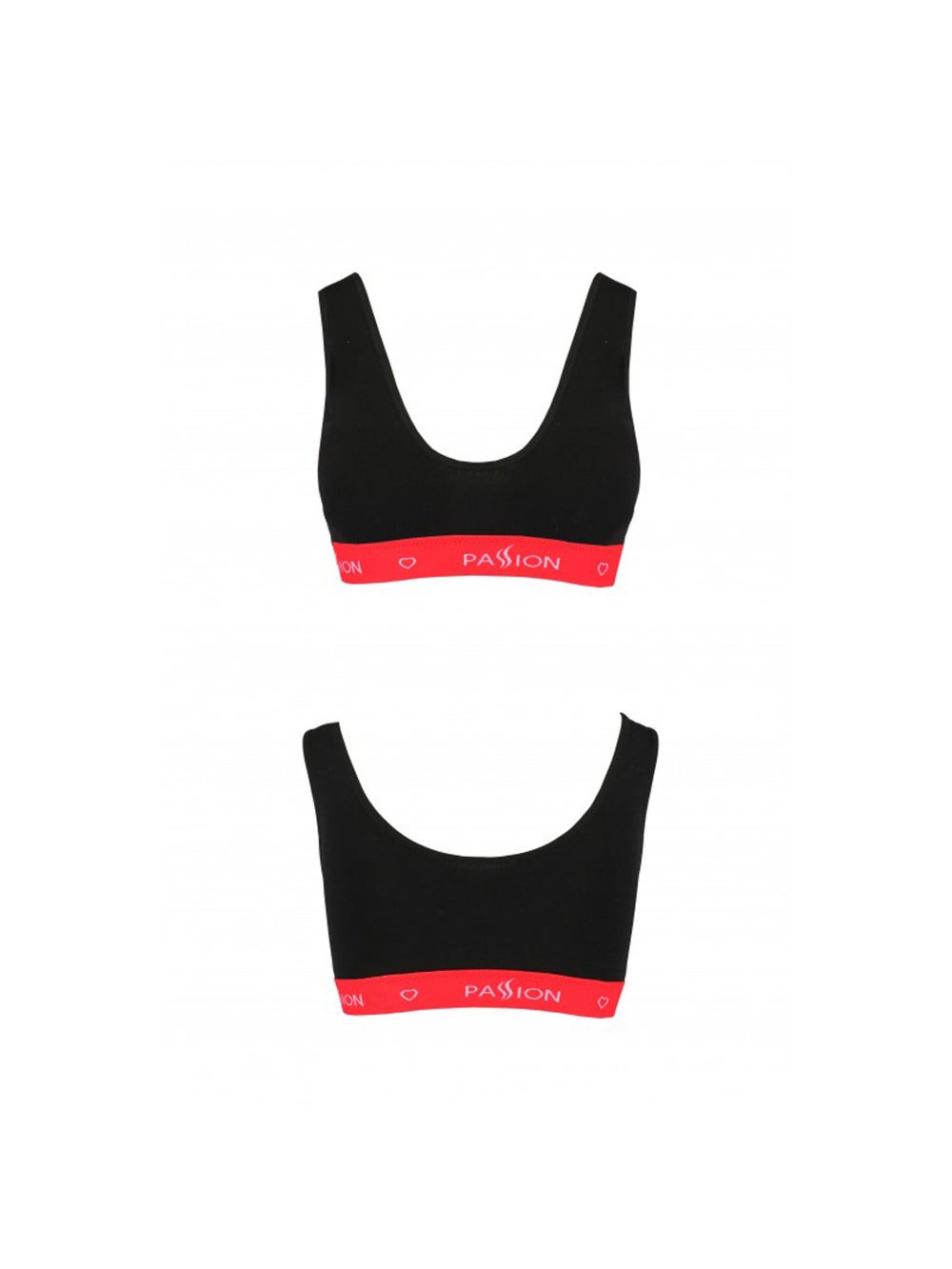 Brassière PS003 Sport Edition Noire & Rouge