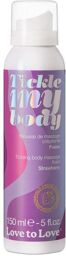 Mousse de Massage Crépitante Tickle My Body Fraise