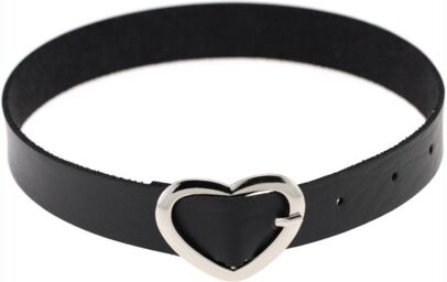 Ras de cou Heart Attach Noir