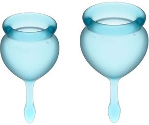 Coupe Menstruelle Feel Good Bleu clair