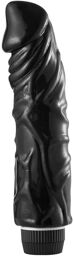 Vibromasseur réaliste couleur noir 22 cm de long