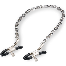 Pinces à seins chainette métal