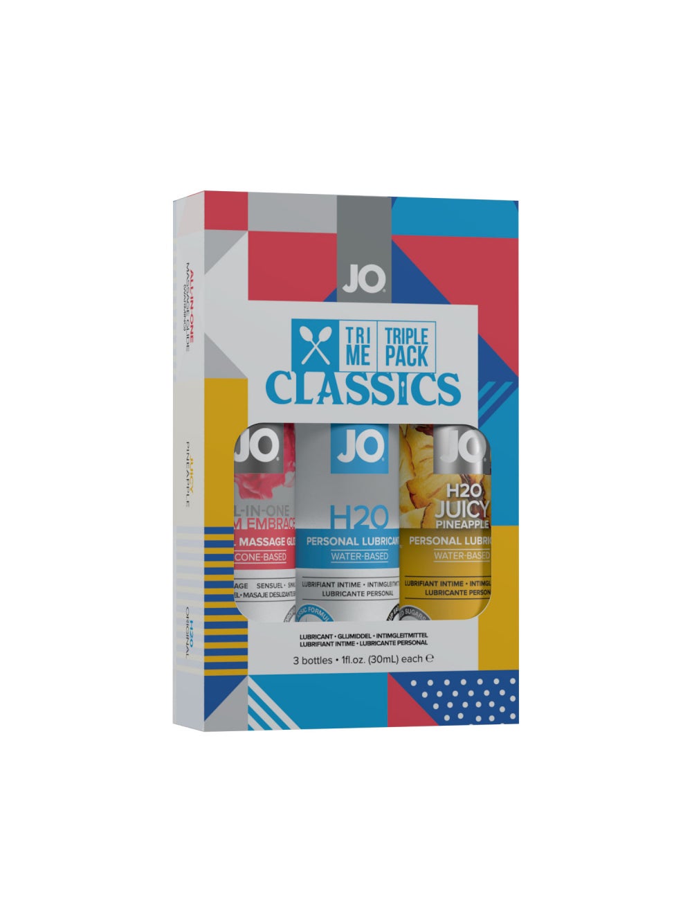 Pack de 3 Lubrifiants Silicone & Eau Classics TRI ME