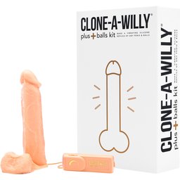Plus Balls DIY Homemade Dildo Clone Kit Light Tone