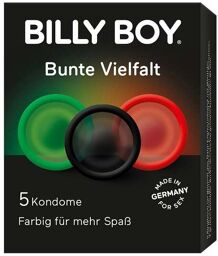 Préservatifs Colorés Boîte de 5 Noir