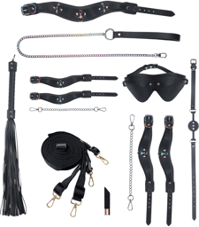 Kit Bondage avec Sac - Collection Venice - Noir