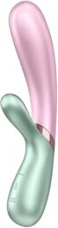 Vibromasseur Rabbit Chauffant Connecté Hot Lover Vert