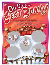 Carte à  Gratter Oh Ouiiiiii c'est Bon !!! Rouge