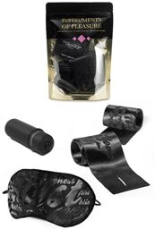 Coffret Plaisir - Masque - Liens Sensuels - Stimulateur - Dosette
