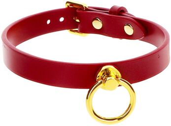 Collier O-Ring Rouge