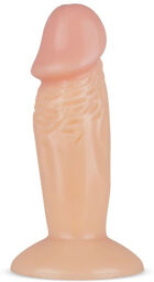 Gode réaliste compact avec ventouse 11,5 cm