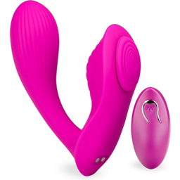 Culotte vibrante télécommandée Dynasty Vibromasseur femme et couple - Fuchsia