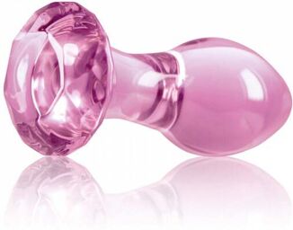 Plug Anal en Verre Crystal Gem Rose