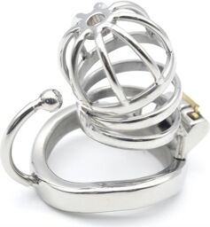 Cage de chasteté en métal Hooky 7.5 x 3.3cm