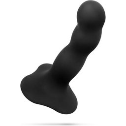 Godemichet Dusk en Silicone – Noir