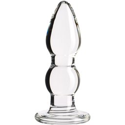 Groove Plug Anal en Verre Petit