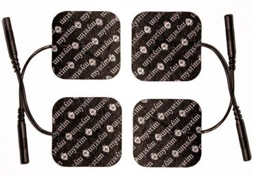 à‰lectrodes Adhésifs pour Coffret de Stimulation E-Stim Noir