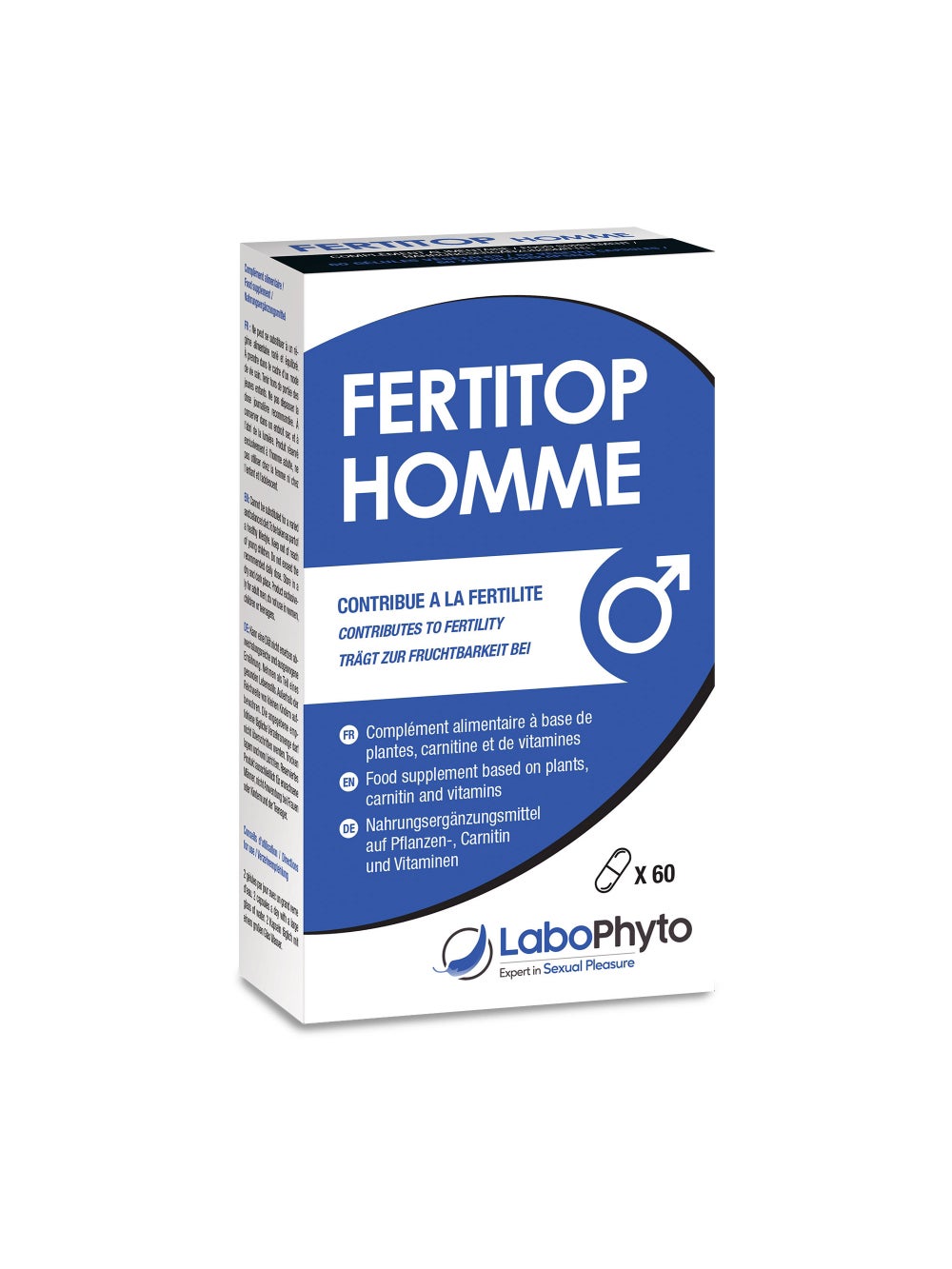 Stimulant FertiTop pour homme 60 gélules