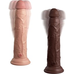 Dong Double Densité Vibrant Télécommandé 23 cm Elite