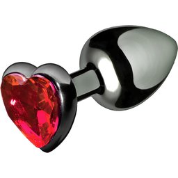 Crimson Tied Scarlet Heart Plug Anal 8,2 cm