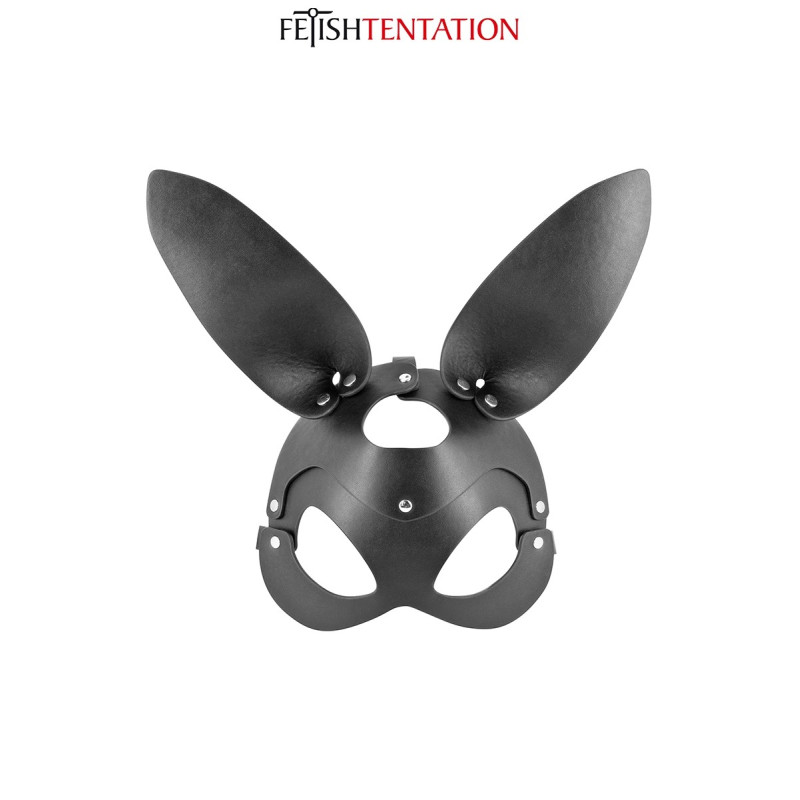 Masque bunny simili cuir réglable