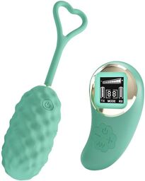 Vivian - Vibrateur à œuf avec télécommande - Bleu