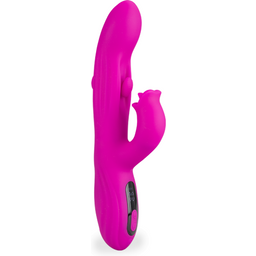 Vibromasseur rabbit massages et langue Poppy