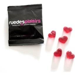 Sachet de Bonbons Mini-Cœurs