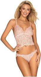 Ensemble Delicanta top & culotte pink Rose