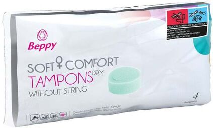 Soft Comfort Tampons DRY Boîte de 4 Blanc