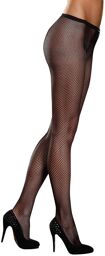 Sublime collant résille DR0011 noir Noir