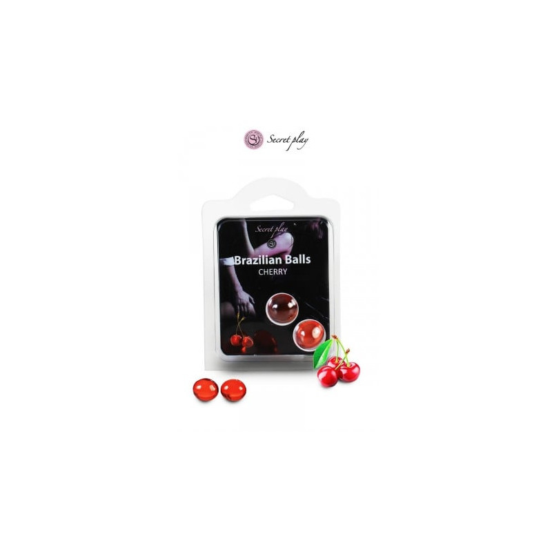 2 Brazilian Balls - cerise