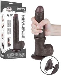 Gode réaliste en silicone doux avec effet double densité 22,8 cm