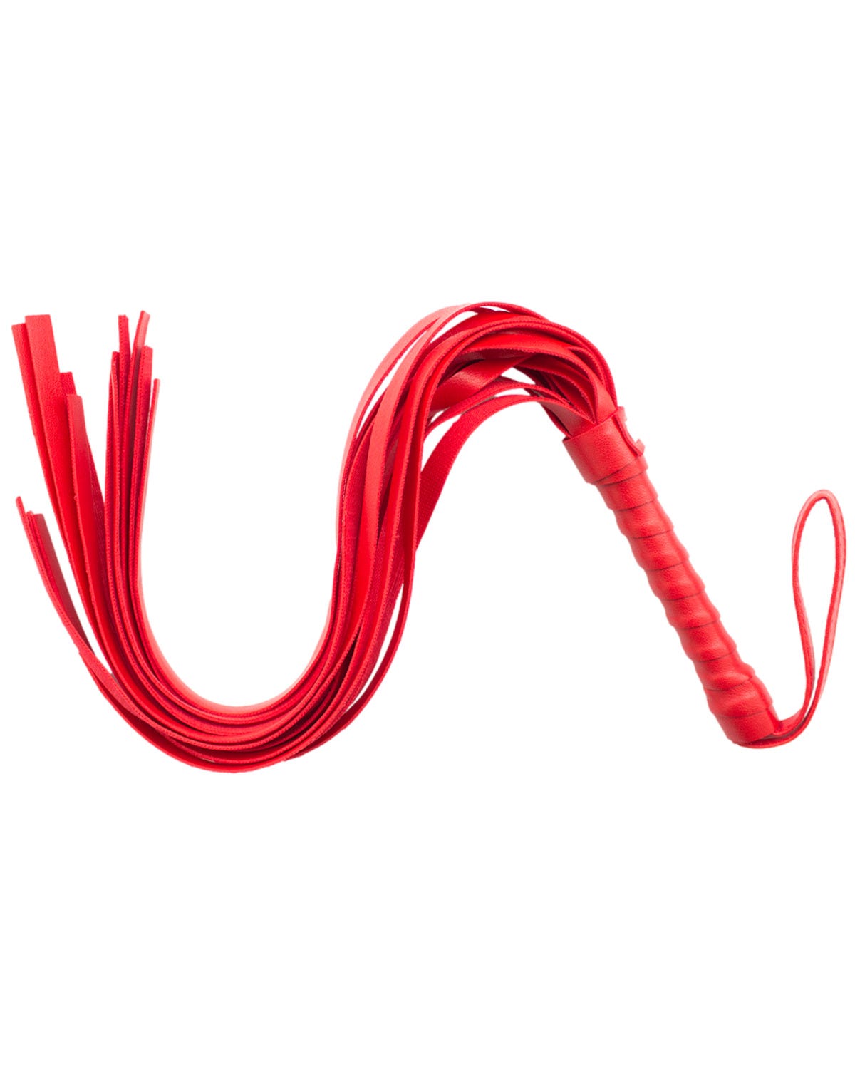 FOUET EN PVC ROUGE 45CM