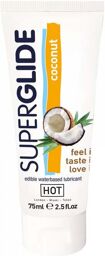 Lubrifiant Eau Comestible SuperGlide Noix de Coco Marron