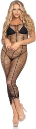 Robe Horizontal net maxi 86969 Noir